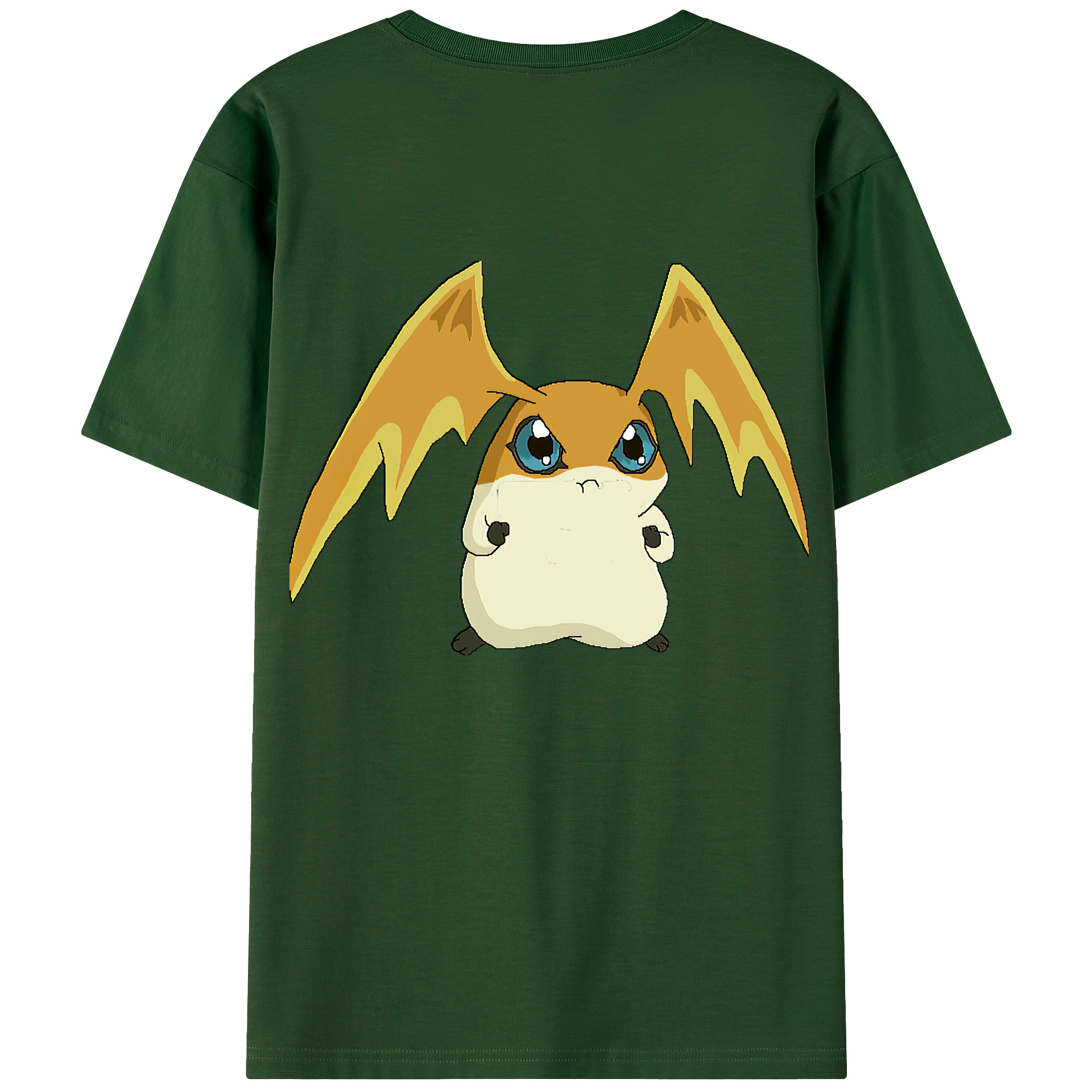 （画像用） Digimon デジタルモンスター/デジモン 綿100％半袖Tシャツ（背面プリント）